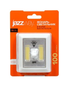 Фонарь светильник TS2 L2W 100 Лм 81х65х13 см 3хААА 5023321 Jazzway