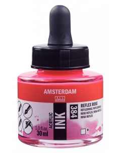 Чернила акриловые Talens Amsterdam 30 мл 384 Розовый отражающий Royal talens