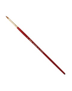 Кисть синтетика 2 овальная язык Oro Rosso 756 короткая ручка Pinax