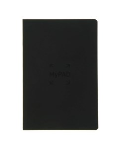 Блокнот в линейку MyPad 20х13 5 см 48 л 85 г обложка черная Fabriano