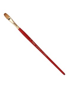 Кисть синтетика 10 овальная Oro Rosso 757 короткая ручка Pinax