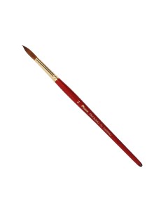 Кисть синтетика 14 круглая Oro Rosso 751 короткая ручка Pinax