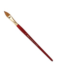 Кисть синтетика 14 овальная язык Oro Rosso 756 короткая ручка Pinax