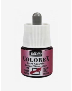 Чернила акварельные Colorex 45 мл 29 Пурпурный Pebeo