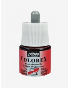 Чернила акварельные Colorex 45 мл 14 Цикламен Pebeo
