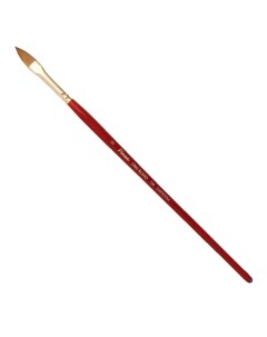 Кисть синтетика 8 овальная язык Oro Rosso 756 короткая ручка Pinax