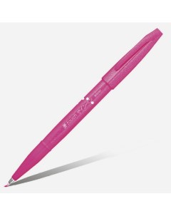 Фломастер кисть Brush Sign Pen цвет розовый Pentel