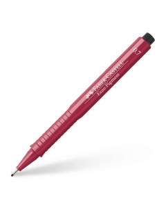 Ручка капиллярная Faber Castell Ecco Pigment 0 7 мм красный Faber–сastell