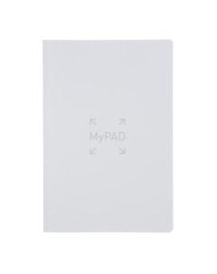 Блокнот в линейку MyPad 20х13 5 см 48 л 85 г обложка белая Fabriano