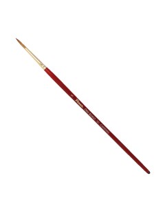 Кисть синтетика 5 круглая Oro Rosso 751 короткая ручка Pinax