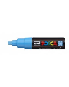 Маркер POSCA PC 8K до 8 0 мм наконечник скошенный цвет голубой Uni