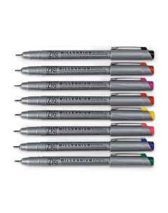 Ручка капиллярная ZIG Millennium все цвета все размеры Zig kuretake