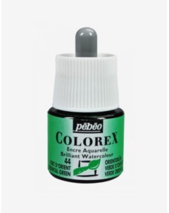 Чернила акварельные Colorex 45 мл 44 Зеленый ориент Pebeo