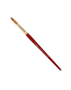 Кисть синтетика 18 круглая Oro Rosso 751 короткая ручка Pinax