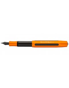 Ручка перьевая AC Sport F 0 7 мм чернила синие корпус оранжевый с черными вставками Kaweco