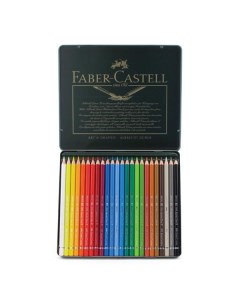Набор карандашей цветных Faber castell Polychromos 24 шт проф ные в металле Faber–сastell