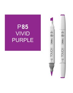 Маркер спиртовой BRUSH Touch Twin цв P85 яркий фиолетовый Shinhan art (touch)