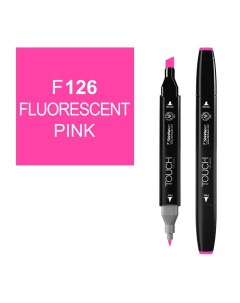 Маркер спиртовой Touch Twin цв F126 флуорисцентный розовый Shinhan art (touch)