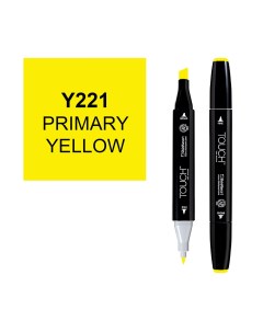 Маркер спиртовой Touch Twin цв Y221 жёлтый начальный Shinhan art (touch)