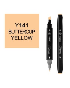 Маркер спиртовой Touch Twin цв Y141 жёлтый лютик Shinhan art (touch)