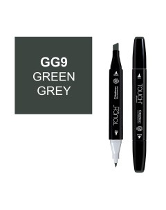 Маркер спиртовой Touch Twin цв GG9 серо зелёный Shinhan art (touch)