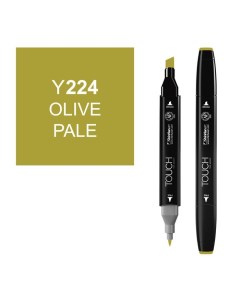 Маркер спиртовой Touch Twin цв Y224 оливковый светлый Shinhan art (touch)