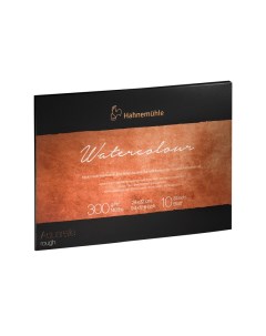 Альбом для акварели Hahnemuhle Watercolour 24x32 см 10 л 300 г хлопок 100 крупное зерно Hahnemuhle fineart