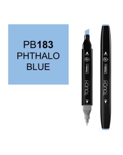 Маркер спиртовой Touch Twin цв PB183 фтало синий Shinhan art (touch)