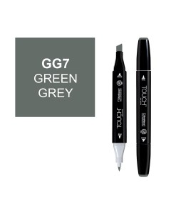 Маркер спиртовой Touch Twin цв GG7 серо зелёный Shinhan art (touch)