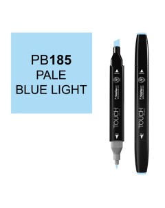 Маркер спиртовой Touch Twin цв PB185 бледный светло синий Shinhan art (touch)