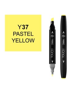 Маркер спиртовой Touch Twin цв Y37 пастельный желтый Shinhan art (touch)