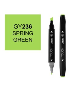 Маркер спиртовой Touch Twin цв GY236 весенний зелёный Shinhan art (touch)