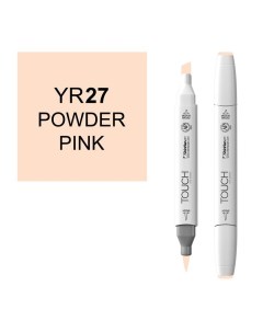 Маркер спиртовой BRUSH Touch Twin цв YR27 розовая пудра Shinhan art (touch)
