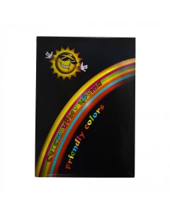 Набор бумаги цветной Счастливые цвета А5 70 л 7 цв Планшет Лилия холдинг