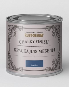 Краска для мебели ультраматовая Chalky банка 125 мл цвет синий чернильный Rust-oleum