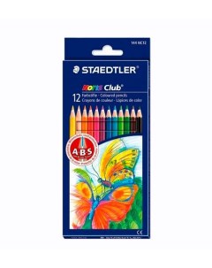 Набор карандашей цветных Noris Club 12 цветов Staedtler