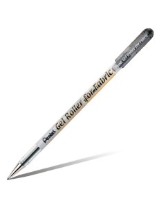 Гелевая ручка по ткани Gel Roller for Fabric 1 0 мм цвет черный Pentel