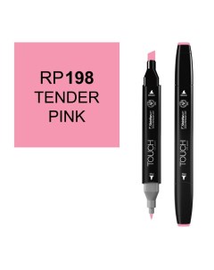 Маркер спиртовой Touch Twin цв RP198 нежный розовый Shinhan art (touch)