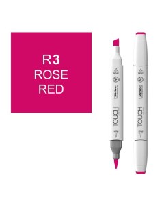 Маркер спиртовой BRUSH Touch Twin цв R3 красная роза Shinhan art (touch)