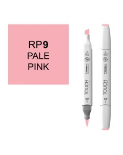Маркер спиртовой BRUSH Touch Twin цв RP9 бледный розовый Shinhan art (touch)