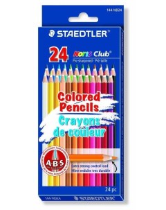 Набор карандашей цветных Noris Club 24 цвета Staedtler