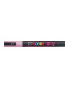 Маркер POSCA PC 3ML 0 9 1 3 мм наконечник пулевидный цвет розовый с блёстками Uni