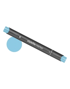 Маркер двухсторонний на спиртовой основе №516 синий детский Stylefile