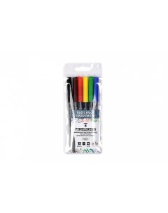 Набор линеров Koh I Noor Fineliners 0 3 мм 6 цв Koh-i-noor