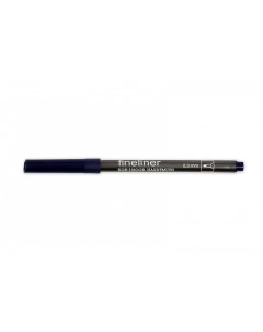 Линер Koh I Noor Fineliner 0 3 мм синий темный Koh-i-noor