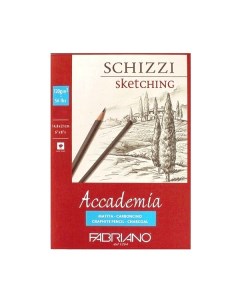 Блокнот склейка для графики Accademia sketching А5 50 л 120 г Fabriano