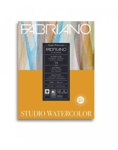 Альбом для акварели на спирали Watercolour Studio Сатин 28x35 6 см 75 л 200 г Fabriano