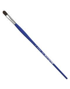 Кисть синтетика 10 овальная Forte Acrylics 8650 длинная ручка Da vinci
