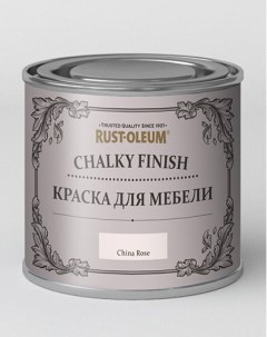 Краска для мебели ультраматовая Chalky банка 125 мл цвет китайская роза Rust-oleum