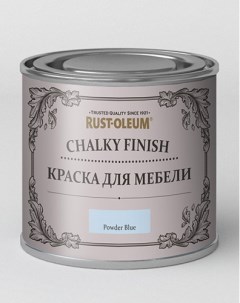 Краска для мебели ультраматовая Chalky банка 125 мл цвет синий пудровый Rust-oleum